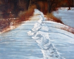 D&R Canal In Winter 30x20